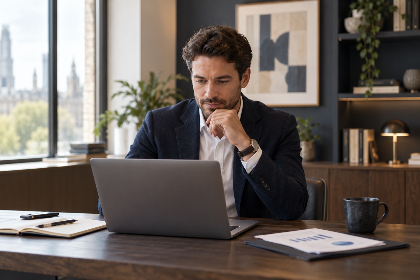 Cryptocurrency tax — illustrative business photography