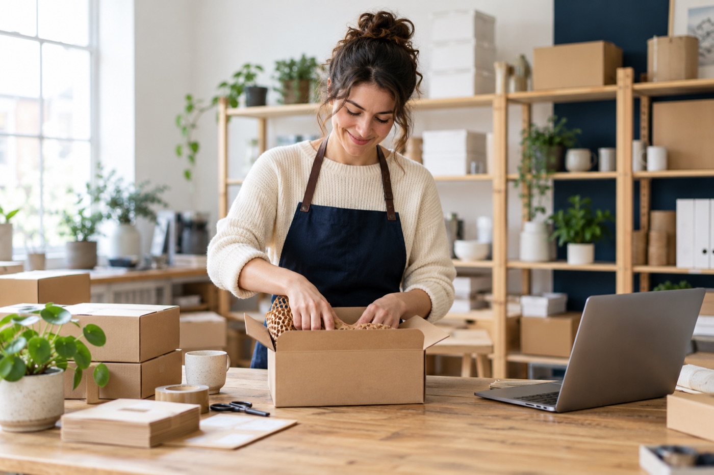 Illustrative small business photography